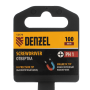 Отвертка DENZEL PH1х100 мм, CrV, трехкомпонентная рукоятка