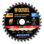 Пильный диск по дереву DENZEL ф140 х 20 мм, 36 зубов