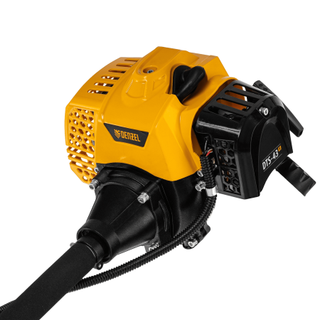 Триммер бензиновый DENZEL DTS-43S, 43 см3, разъемная штанга, состоит из 2 частей