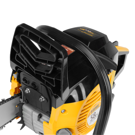 Пила цепная бензиновая DENZEL DGS-5820, шина 50 см, 4.1 л.с, шаг 0.325, 76 звеньев