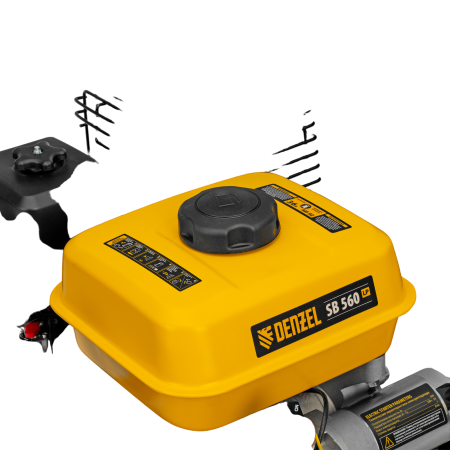 Снегоуборщик бензиновый DENZEL SB 560 LP, 212 cc, электростартер, фара