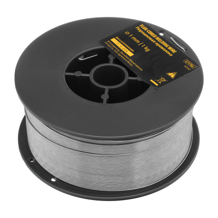 Порошковая проволока Denzel Е71TGS, диам. 1 мм, 1 кг, диам. катушки D100