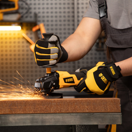 Машина углошлифовальная аккумуляторная бесщеточная DENZEL BLG-IB-18-125-0, Li-ion, 18 В