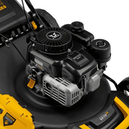 Газонокосилка бензиновая DENZEL GLR-510SP-ZS, 171 см3, ширина 51 см, привод, травосборник 65 л