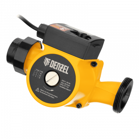Циркуляционный насос DENZEL CP32-4, напор 4 м, 50 л/мин, 1 м кабель, монт. длина 180 мм Циркуляционный насос DENZEL CP32-4, напор 4 м, 50 л/мин, 1 м кабель, монт. длина 180 мм