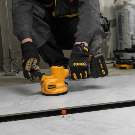 Машина для укладки плитки DENZEL TTM-130-0, 18В Li-Ion