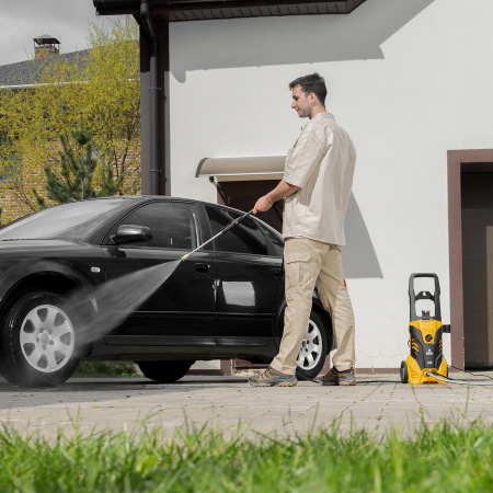 Мойка высокого давления DENZEL R-165, 2200 Вт, 165 бар, 7 л/мин, колесная