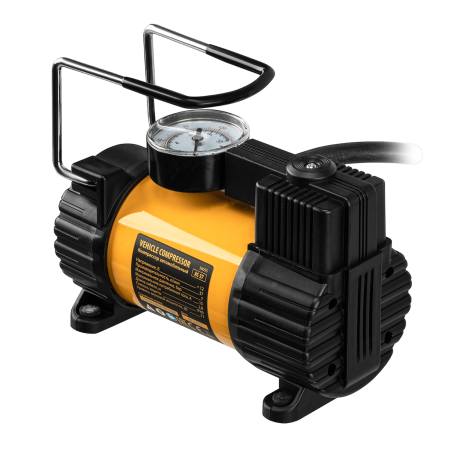 Автомобильный компрессор DENZEL AC-37, 12В, 7 атм, 37 л/мин, предохранитель