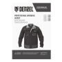 Куртка профессиональная рабочая DENZEL 65% полиэстер 35% хлопок, XXXL
