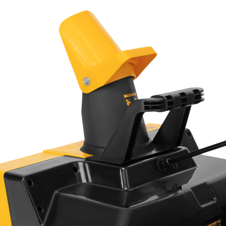 Снегоуборщик электрический DENZEL ESB-560-M, 2,5 кВт, металлический шнек, LED фара