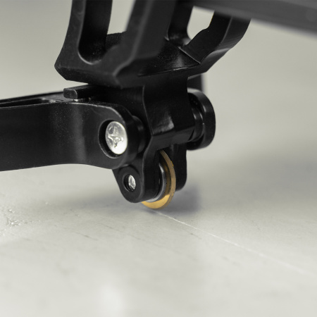 Плиткорез рельсовый DENZEL 1200х16мм, каретка на подш., стальная станина, усил. рукоятка-пенал