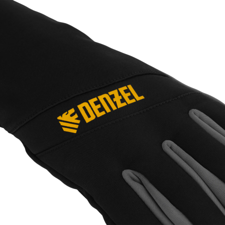 Перчатки универсальные DENZEL, двойные, работа с сенсорным экраном, размер 10