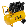 Компрессор безмасл. малошумный DENZEL DLP -3000/50, 3 кВт, 2х1,5 кВт,50 л, 2850 об/мин,500 л/мин
