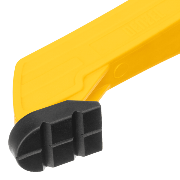 Струбцина клещеобразная DENZEL усиленная 100 х 80 мм, двухкомпонентные рукоятки