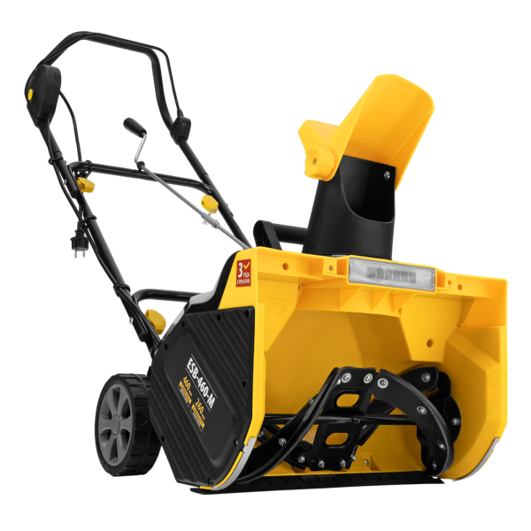 Снегоуборщик электрический DENZEL ESB-460-M, 1.8 кВт, металлический шнек, LED фара Снегоуборщик электрический DENZEL ESB-460-M, 1.8 кВт, металлический шнек, LED фара