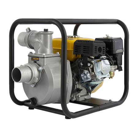 Мотопомпа бензиновая DENZEL PX-80, 7 л.с, 3, 1000 л/мин, глубина 8 м, напор 30 м