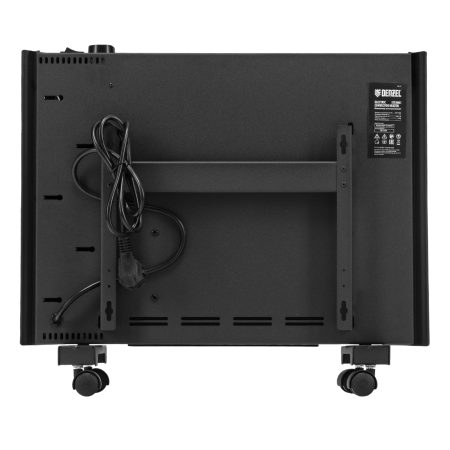 Конвектор электрический DENZEL XCE-1000 B, 230 В, 1000 Вт, X-образный нагреватель