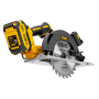 Пила циркулярная аккумуляторная бесщет. DENZEL CCSH-BL-20-185, 185 мм, Li-Ion, 20 В