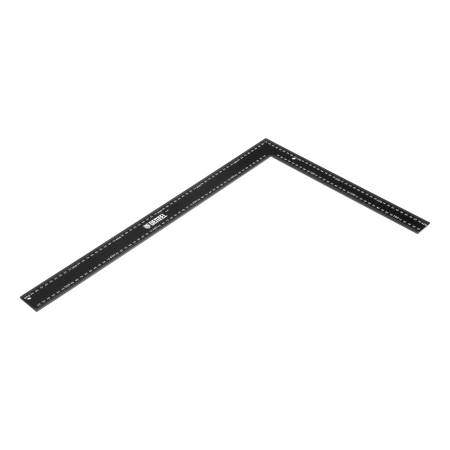 Угольник DENZEL 400 х 600 мм, алюминиевый, лазерная гравировка