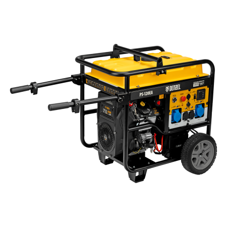 Генератор бензиновый DENZEL PS-120EA, 12 кВт,230 В, 40л, разъем ATS,эл.старт