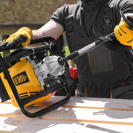 Мотобур DENZEL DX-52, 52 см3, соединение 20 мм, без шнека