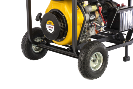 Дизельный генератор DENZEL DD6300Е, 5 кВт, 220 В/50 Гц, 15 л, электростартер