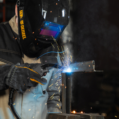 Аппарат инвертор. полуавтомат. cварки DENZEL IMIG-160 Synergy, 160 А, ПВ 60%, катушка 5 кг