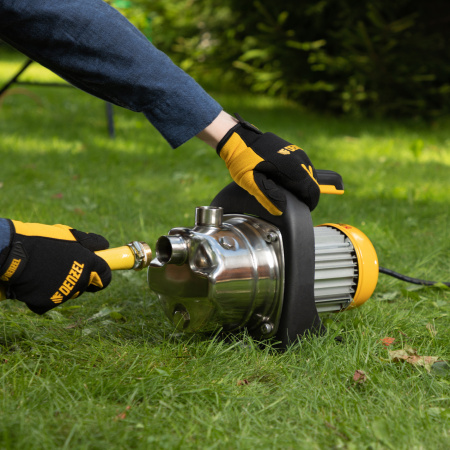 Насос садовый поверхностный DENZEL GP1200Х, 1200 Вт, 3700 л/ч, высота подъема 46 м