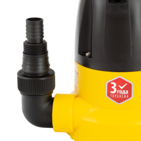 Дренажный насос DENZEL DP500E, 500 Вт, высота подъема 7 м, 7000 л/ч Дренажный насос DENZEL DP500E, 500 Вт, высота подъема 7 м, 7000 л/ч
