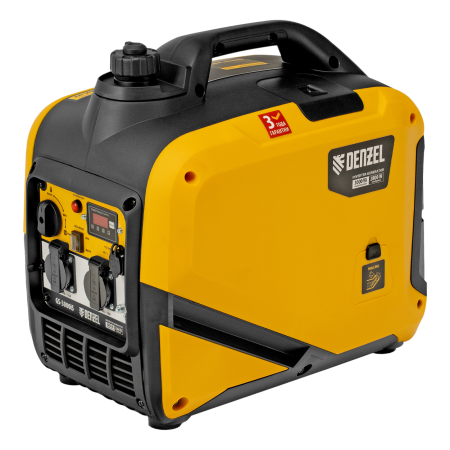 Генератор инверторный DENZEL GS-3000iS, 3,0 кВт, 230 В, закрытый корпус, ручной старт