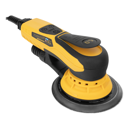 Машина шлифовальная орбитальная бесщет DENZEL OS-150-BL, 350 Вт, 4000-10000 об/мин