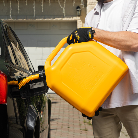 Пластиковая канистра DENZEL 53132, 25 л, для ГСМ, премиум
