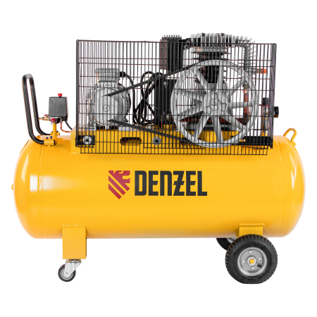 Компрессор воздушный DENZEL BCI4000-T/200, 4.0 кВт, ременный привод, 200 литров, 690 л/мин