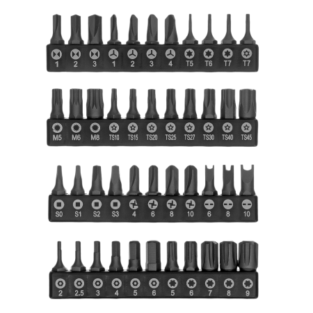 Набор инструментов DENZEL 1/2", 1/4", 3/8", CrV, S2, пластиковый кейс, 216 предметов