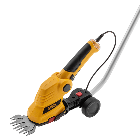 Ножницы-кусторез DENZEL G801E с телескопической штангой, с аккумулятором 7.2В Li-Ion 1.5 Ач