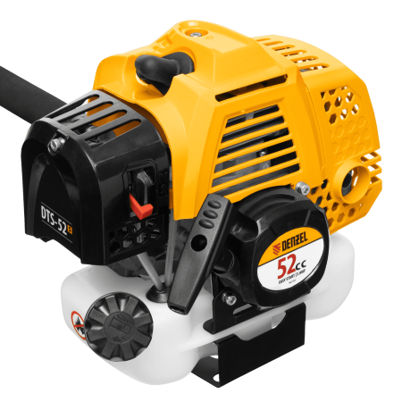 Триммер бензиновый DENZEL DTS-52S, 52 см3, разъемная штанга, состоит из 2 частей