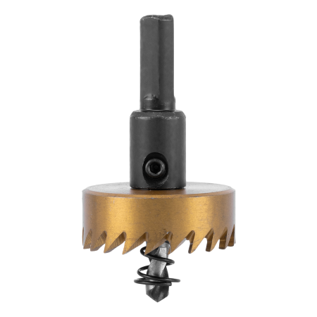 Коронка по металлу DENZEL 724111, 38 мм, HSS, нитридтитановое покрытие