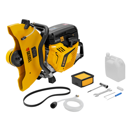 Бензорез DENZEL МС-7440, 74 см3, диаметр диска 400 мм