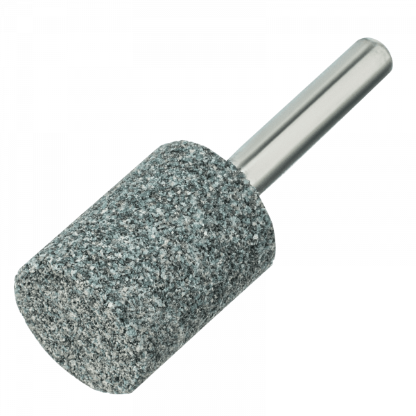Шарошка абразивная DENZEL цилиндр, 19 x 25 мм, для дрели, хвостовик d6 мм, 63С