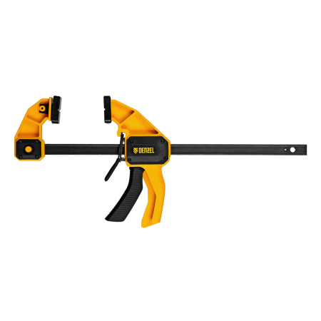 Струбцина DENZEL F-образная, быстрозажимная, 300 х 80 мм, усиленный нейлоновый корпус