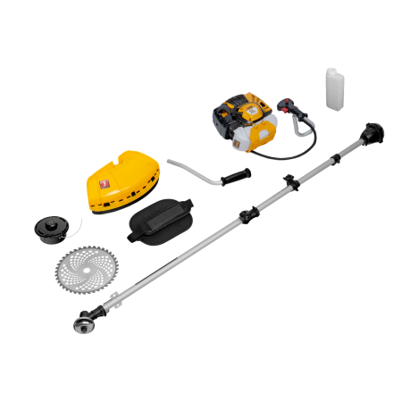 Триммер бензиновый DENZEL DTL-52S, 52 см3, разъемная штанга