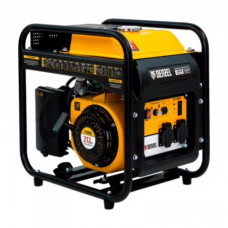 Инверторный генератор DENZEL GT-2500iF, 2.5 кВт, 230 В, бак 5 л, ручной старт