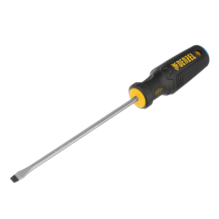 Отвертка DENZEL SL5x150 мм, CrV, трехкомпонентная рукоятка
