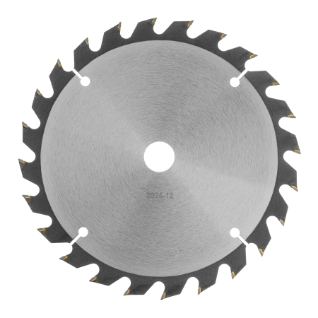 Пильный диск по дереву DENZEL с гвоздями, ф185 х 20 мм, 24 зубов