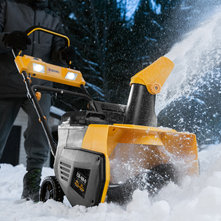 Снегоуборщик аккумуляторный DENZEL ESB-460-0, Li-Ion, 36В