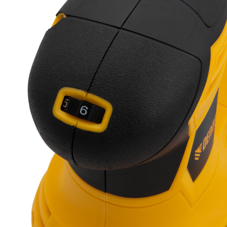 Машина шлифовальная эксцентриковая DENZEL OS-125, 450 Вт, 6000-12000 об/мин