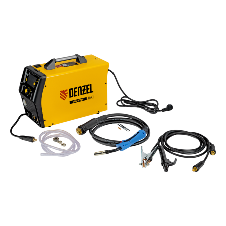 Аппарат инвертор DENZEL. полуавтомат. cварки IMIG-185SDR, 180 А, ПВ 60%, катушка 5 кг Аппарат инвертор DENZEL. полуавтомат. cварки IMIG-185SDR, 180 А, ПВ 60%, катушка 5 кг