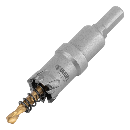 Коронка по металлу DENZEL 724003, 21 мм, твердосплавная