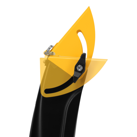 Гибридная снегоуборочная машина DENZEL с функц. подметания SWB-800, 212 сс, руч. старт, 2 насадки