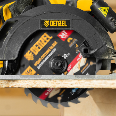 Пильный диск по дереву DENZEL ф160 х 20 мм, 24 зубьев